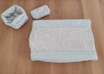 Aankleedkussen Aankleedkussenhoes commode mandje en doekjes, Ophalen of Verzenden, Gebruikt, Aankleedkussen, Overige merken
