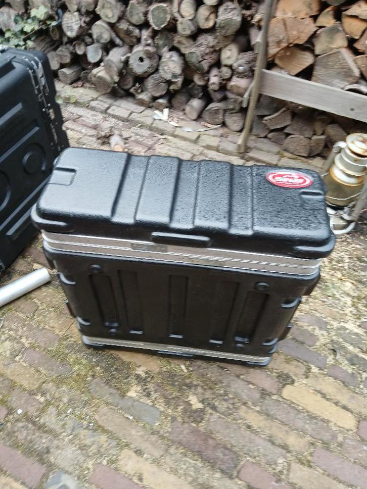 Flight case 19"19 inch rack SKG, Audio, Tv en Foto, Professionele Audio-, Tv- en Video-apparatuur, Gebruikt, Audio, Ophalen