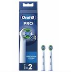 Oral-B PRO Opzetborstels Precision Clean - 2 stuks, Ophalen of Verzenden, Nieuw, Opzetborstel