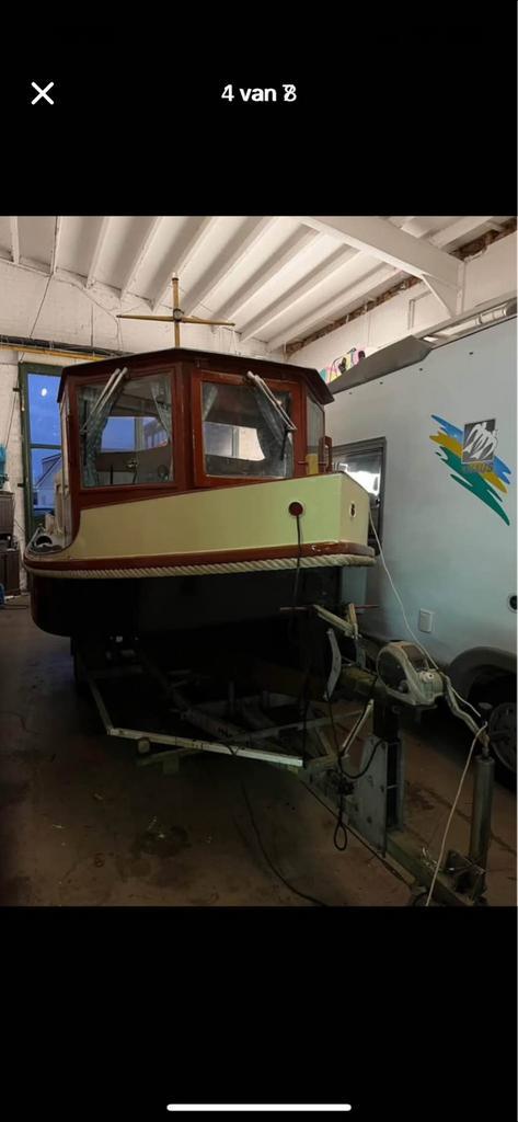 Replica  Amerikasnse Tug  Sleepboot  Beereboot, Watersport en Boten, Motorboten en Motorjachten, Zo goed als nieuw, Staal, 6 tot 9 meter