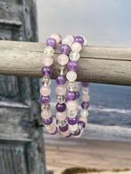 Gouden driehoek armband 6mm, Sieraden, Tassen en Uiterlijk, Edelstenen, Ophalen of Verzenden, Nieuw