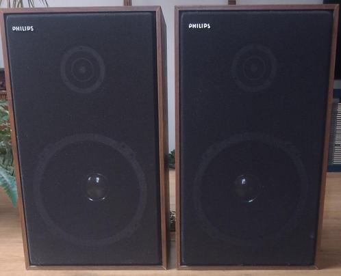 Philips F9227 luidsprekers, Audio, Tv en Foto, Luidsprekers, Gebruikt, Front, Rear of Stereo speakers, Minder dan 60 watt, Philips