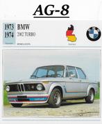 Ag8 autokaart bmw 2002 turbo ( 1973 - 1974 ), Ophalen of Verzenden, Zo goed als nieuw