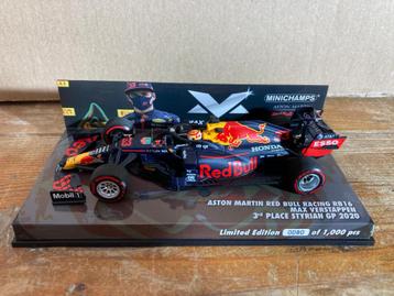 ✅ Max Verstappen 1:43 editie 51 3rd Place Styrian GP 2020 beschikbaar voor biedingen