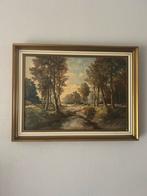 Schilderij: Boslandschap, Antiek en Kunst, Ophalen