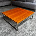 Mid century salontafel (jaren ‘60), Huis en Inrichting, Tafels | Salontafels, Ophalen, Gebruikt, 50 tot 100 cm, Vierkant