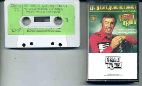 Dermot O'Brien De beste Accordeonist van Ierland 28 nrs ZGAN, Cd's en Dvd's, Cassettebandjes, Zo goed als nieuw, Origineel, Wereldmuziek