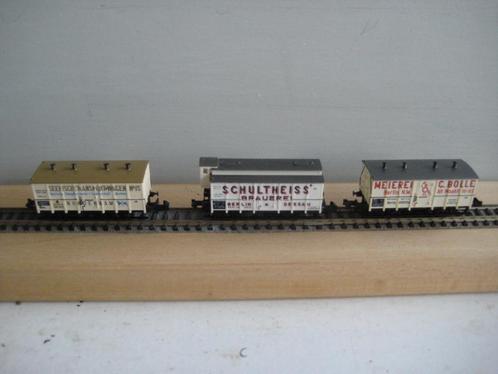 Minitrix KPEV wagons, Hobby en Vrije tijd, Modeltreinen | N-Spoor, Nieuw, Wagon, Gelijkstroom, Trix, Analoog, Ophalen of Verzenden