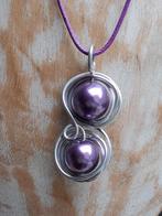 **SALE** unieke ketting 0.50 eurocnet, Ophalen of Verzenden, Zo goed als nieuw, Overige kleuren, Overige materialen