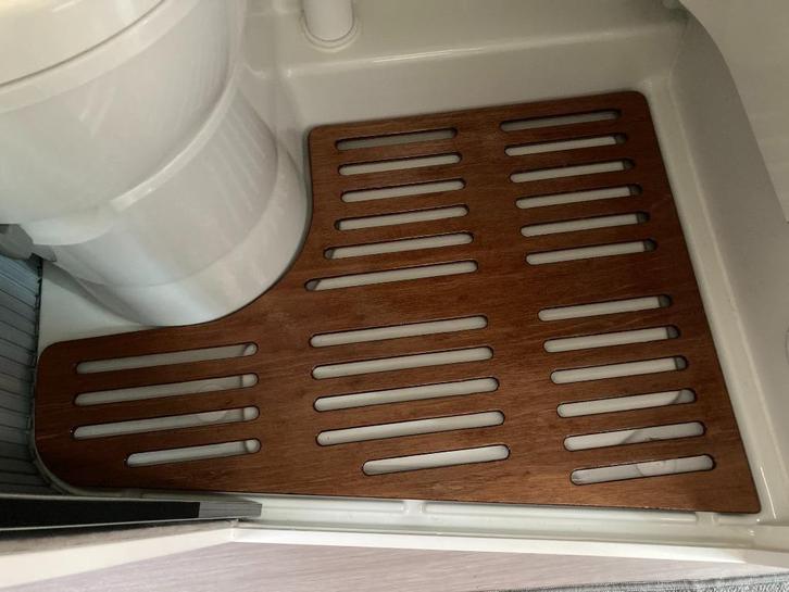 Adria Twin/Elios - Houten Douche vlonder buscamper 2020-2025, Caravans en Kamperen, Camper-accessoires, Ophalen