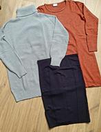 Set 2 positiejurken en 1 positierok, Ophalen of Verzenden, Zo goed als nieuw, Bruin, Jurk