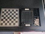 Schaken solitaire dobbelen 3 in 1, Een of twee spelers, Ophalen of Verzenden, Nieuw