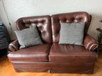 Top kwaliteit lederen bankstel met fauteuils!, Verzenden, Zo goed als nieuw, 75 tot 100 cm
