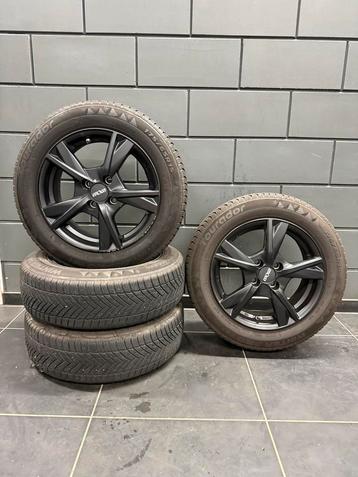 Universele set 15” LM met winterbanden TPMS 4x100 / 6.5mm beschikbaar voor biedingen