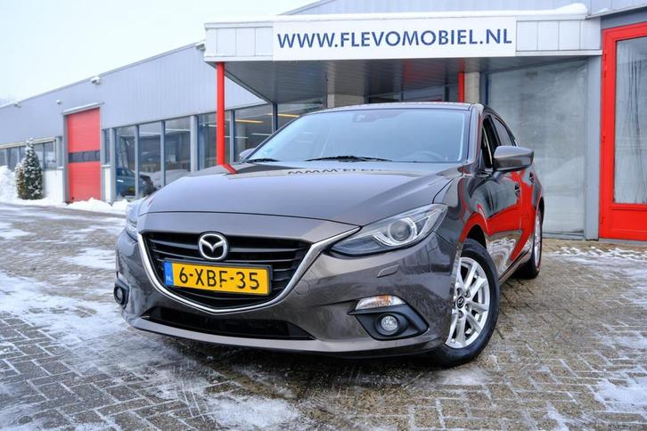 Mazda 3 2.0 TS+ Xenon|Nav|Clima|Stoelverw|LMV, Auto's, Mazda, Bedrijf, Te koop, ABS, Airbags, Airconditioning, Bluetooth, Boordcomputer