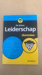 John Marrin - De kleine leiderschap voor dummies, Ophalen of Verzenden, Nieuw, Management, John Marrin