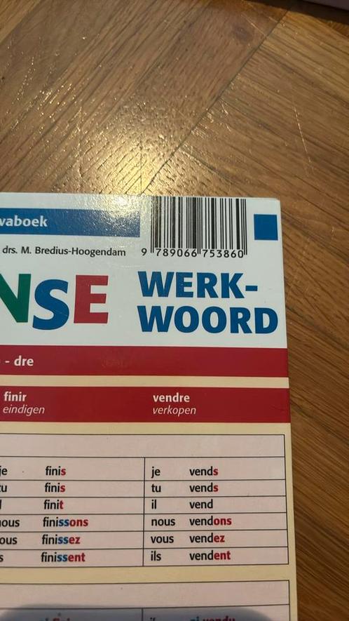M. Bredius-Hoogendam - Het Franse werkwoord, Boeken, Schoolboeken, Zo goed als nieuw, Nederlands, Overige niveaus, Ophalen of Verzenden
