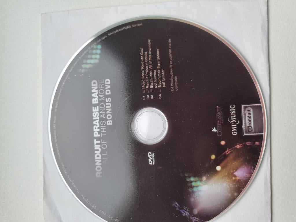 Ronduit Praise Band - All of This and More Bonus DVD, Alle leeftijden, Ophalen of Verzenden, Zo goed als nieuw, Boxset