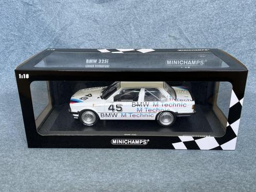 BMW E30 325i ETCC 1986 #45 Linder Rennsport 1:18 LIMITED, Hobby en Vrije tijd, Modelauto's | 1:18, Nieuw, Auto, MiniChamps, Ophalen of Verzenden