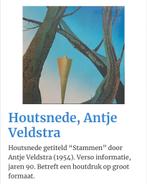 Houtsnede Antje Veldstra, Ophalen of Verzenden