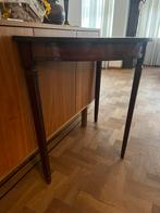 Half rond tafeltje antiek, Antiek en Kunst, Ophalen of Verzenden