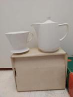 Melitta Filter en Kan 102 Ardewerk Creme - Origineel, Ophalen of Verzenden, Gebruikt