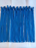 10 blauwe Ritsen van 25 cm., Ophalen of Verzenden, Nieuw, Rits of Sluiting
