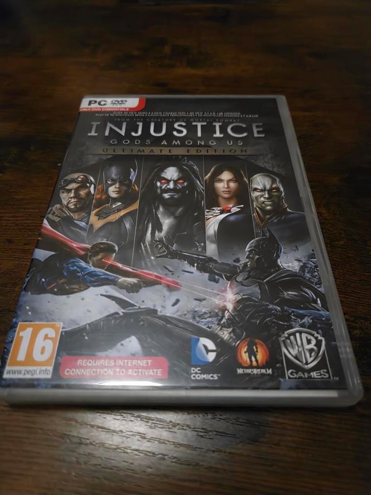 Injustice: Gods Among Us - Ultimate Edition (PC), Spelcomputers en Games, Games | Pc, Gebruikt, Vechten, 1 speler, Vanaf 16 jaar