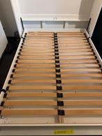 Opklapbed 140x200 - Zo Goed Als Nieuw!, Huis en Inrichting, Ophalen, Wit, Tweepersoons, 140 cm