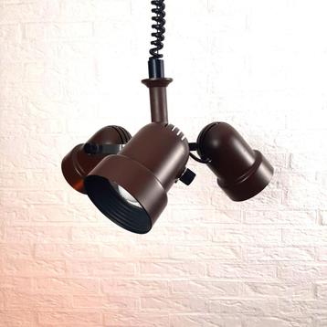 Vintage hanglamp met 3 lichtpunten, modernistische kroonluch beschikbaar voor biedingen
