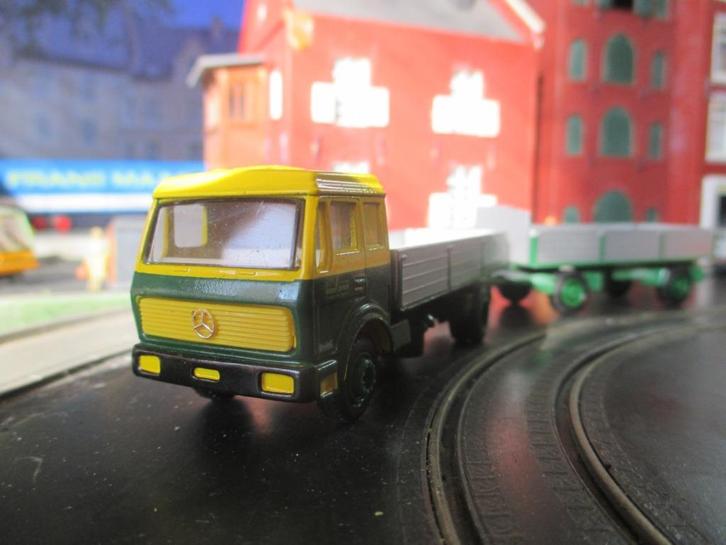 Mercedes Benz 1626 - Holland OTO CHV Mengvoeders, Hobby en Vrije tijd, Modelauto's | 1:87, Zo goed als nieuw, Bus of Vrachtwagen