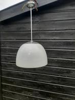 Vintage Schoollamp / Hanglamp - (Jaren 30 / Opaline), Ophalen of Verzenden