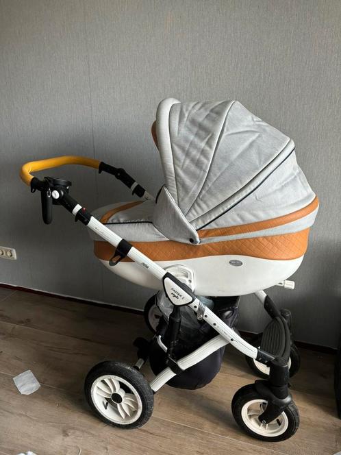 3 in 1 kinderwagen (COMPLEET) van baby merc, Kinderen en Baby's, Kinderwagens en Combinaties, Zo goed als nieuw, Overige merken