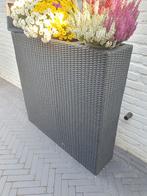 Plantenbak met 4 bakjes   hg 100-100-35 cm, Tuin, Kunststof, Vierkant, Nieuw