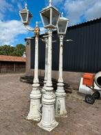 Klassieke gietijzeren lantaarnpalen, Tuin en Terras, Buitenverlichting, Ophalen, Staande lamp, 50 tot 250 watt, Led