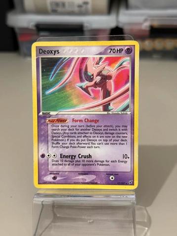 Deoxys - 17/107 ex Deoxys set Pokemon kaart beschikbaar voor biedingen