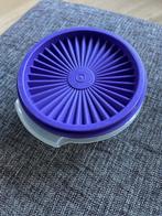 Tupperware schaaltje met paars deksel, Ophalen of Verzenden, Gebruikt, Paars, Schaal