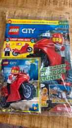 Lego city magazine met stuntmotor uit 2022 nieuw, Nieuw, Complete set, Lego, Ophalen