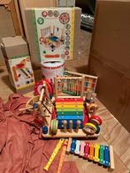 Grote set houten speelgoed muziek, I’m toy, Ophalen, Gebruikt
