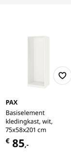 Pax kast basiselement 75 x 201, Huis en Inrichting, Kasten | Kledingkasten, 50 tot 100 cm, Nieuw, 100 tot 150 cm, 50 tot 75 cm