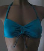 maat XS, bovenstukje van blauw/groene Hema bikini, Hema, Ophalen of Verzenden, Blauw, BH
