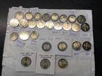 ALLE 27 SPECIALE 2EUROMUNTEN SPANJE UNC., Ophalen of Verzenden, Spanje, 2 euro