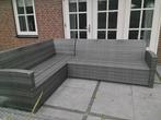 Te koop Mooie loungehoekbank, Ophalen, 5 zitplaatsen, Gebruikt, Wicker