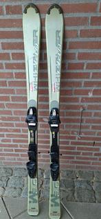ski's, schoenen en stokken, Ophalen, 140 tot 160 cm, Gebruikt, Carve