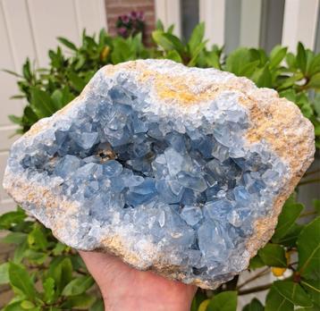 Topstuk! 5.2kg Celestien edelsteen natuursteen edelstenen  beschikbaar voor biedingen