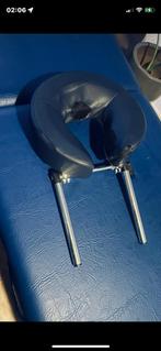 inklapbare massetafel met hoofdsteun en badstoffen hoes, Sport en Fitness, Massageproducten, Ophalen, Gebruikt, Massagetafel