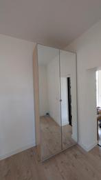 Ikea pax kast met twee spiegeldeuren, Ophalen, Gebruikt, 50 tot 75 cm, 200 cm of meer