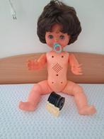 Pop met grammafoonplaatjes, Verzamelen, Poppen, Ophalen of Verzenden, Pop