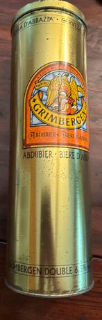Blik verpakking Grimbergen bier, Verzamelen, Blikken, Ophalen of Verzenden, Gebruikt, Overige, Overige merken