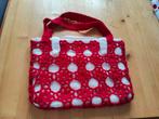 Handgemaakte Rode Tas, Ophalen of Verzenden, Zo goed als nieuw, Rood, Handtas